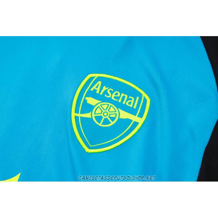 Chandal del Arsenal 24-25 Manga Corta Azul - Pantalon Corto